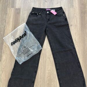 Edikted Low Waist Baggy Jeans